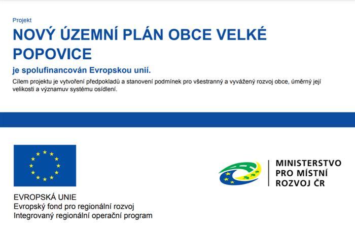 Nový územní plán obce Velké Popovice Nový územní plán obce Velké Popovice