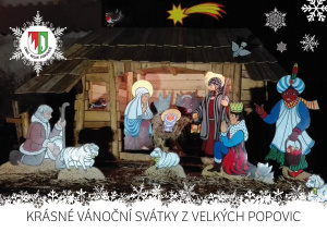 Krásné Vánoce noc